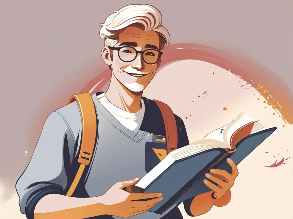 Masterarbeit in den Händen